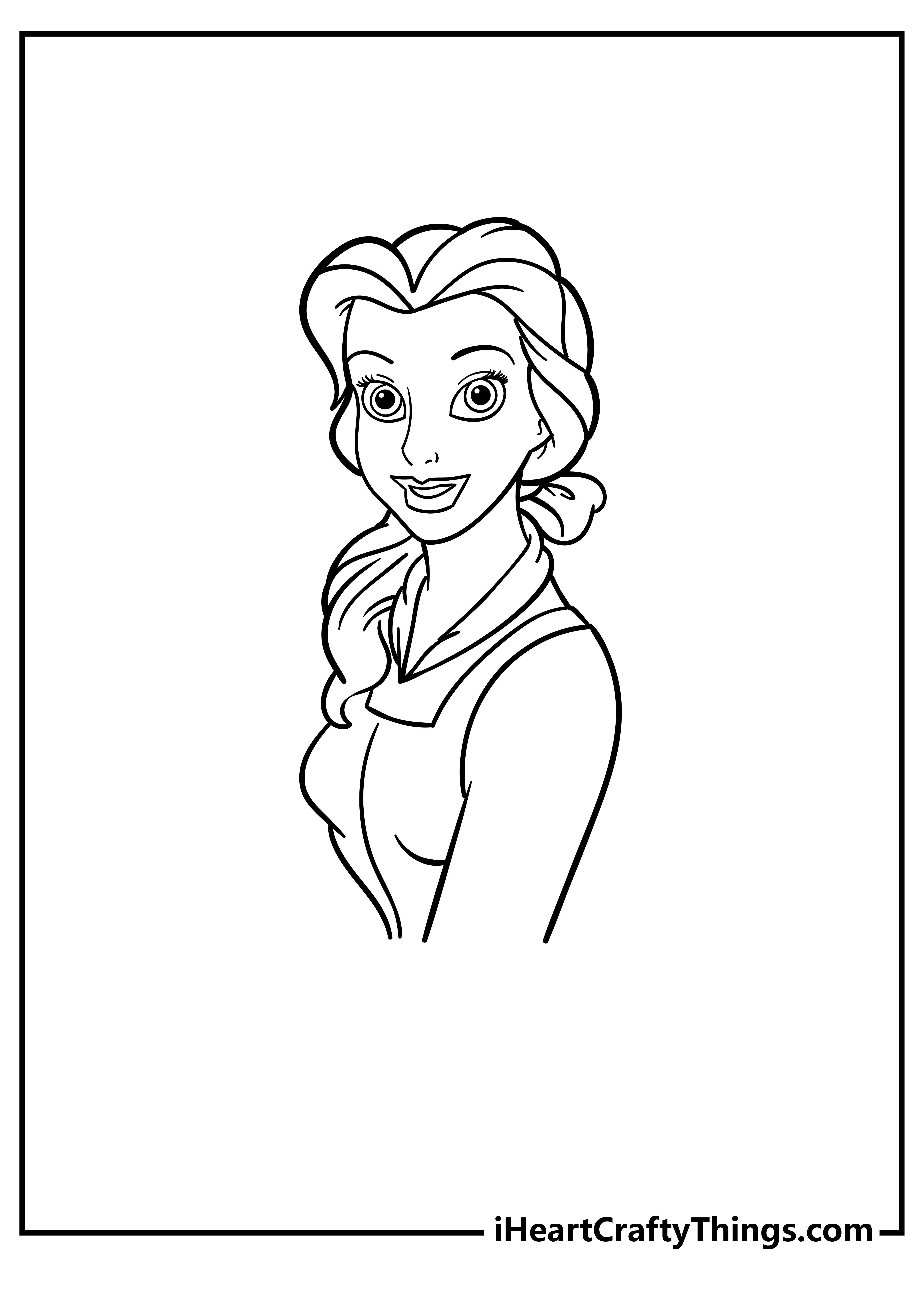 Beauty And The Beast Coloring Pages 2022