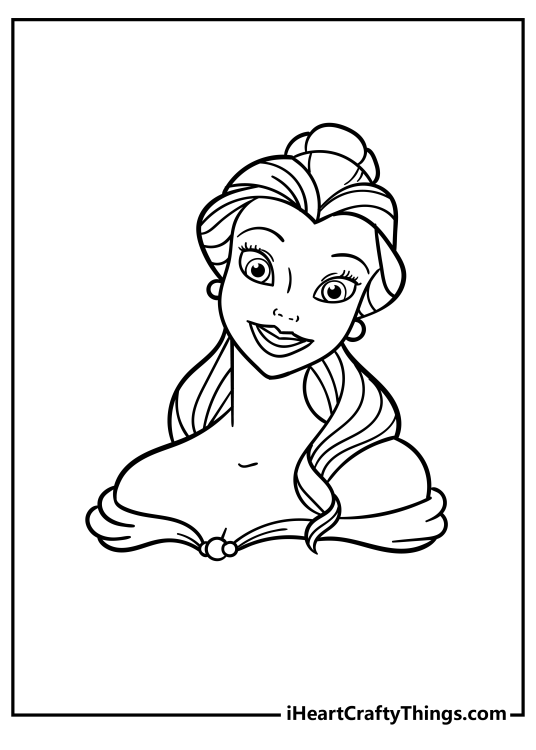 Printable Beauty And The Beast Coloring Pages (Updated 2023)