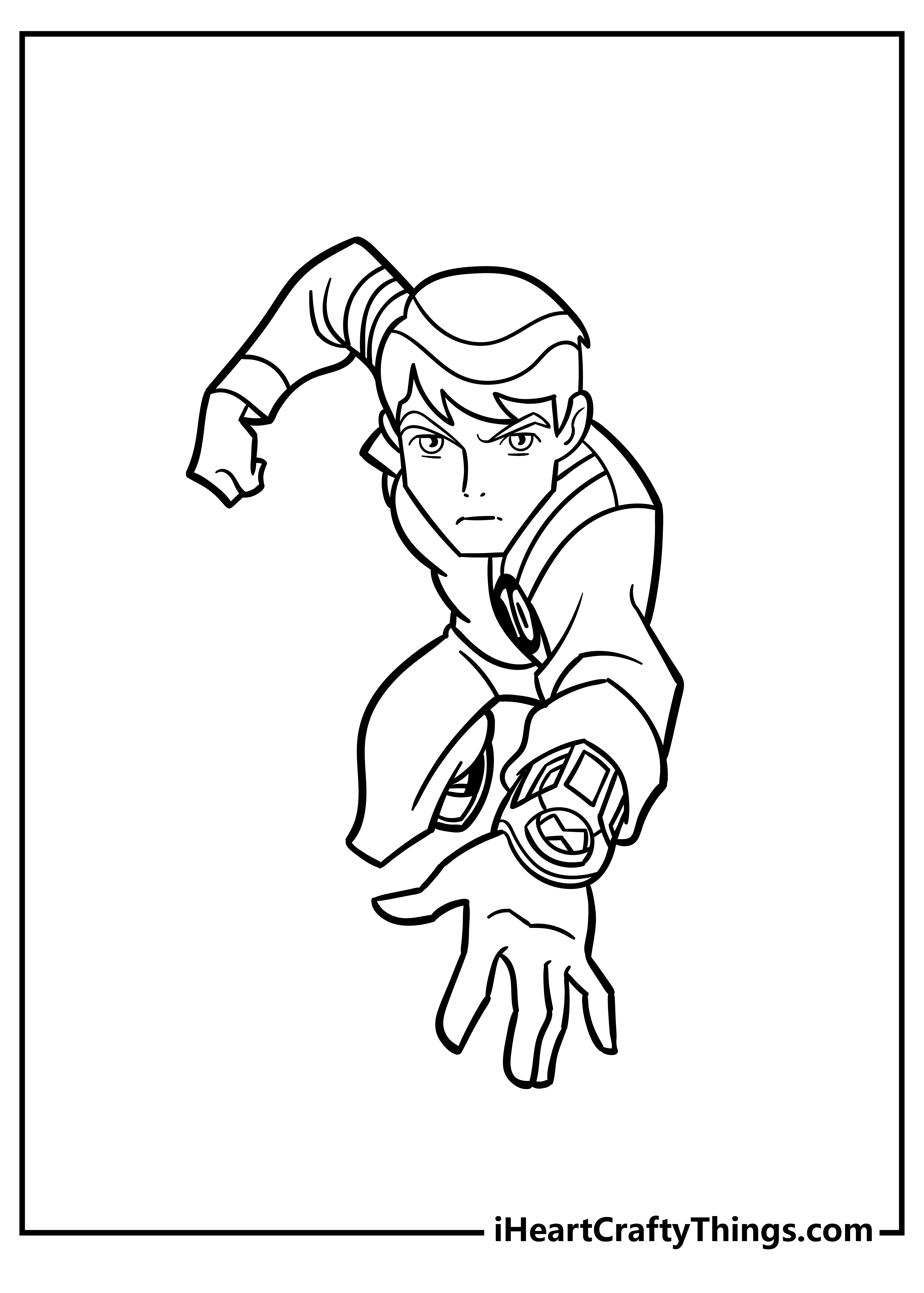 ben 10 feedback coloring pages