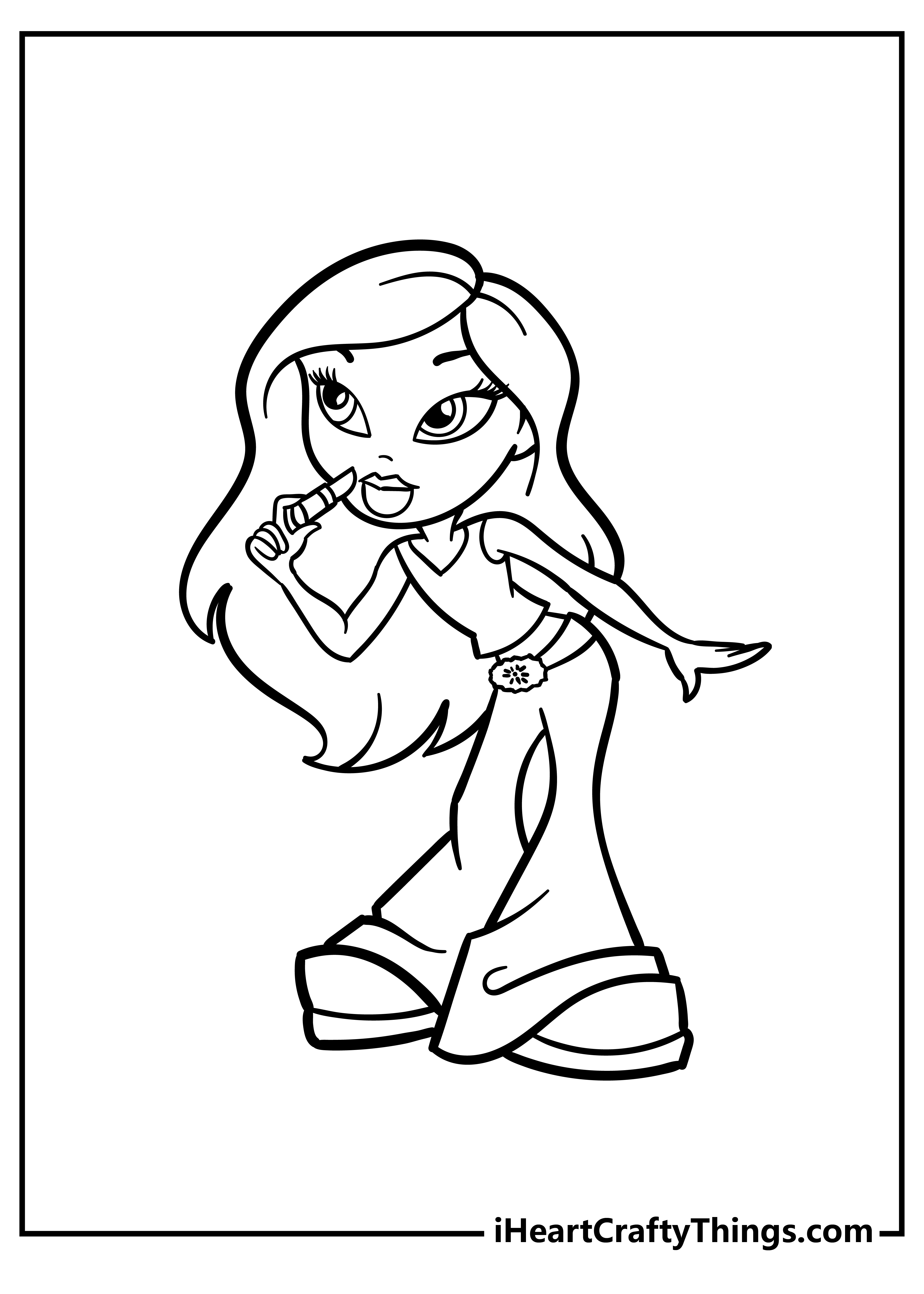 Bratz Coloring Pages (100% Free Printables)