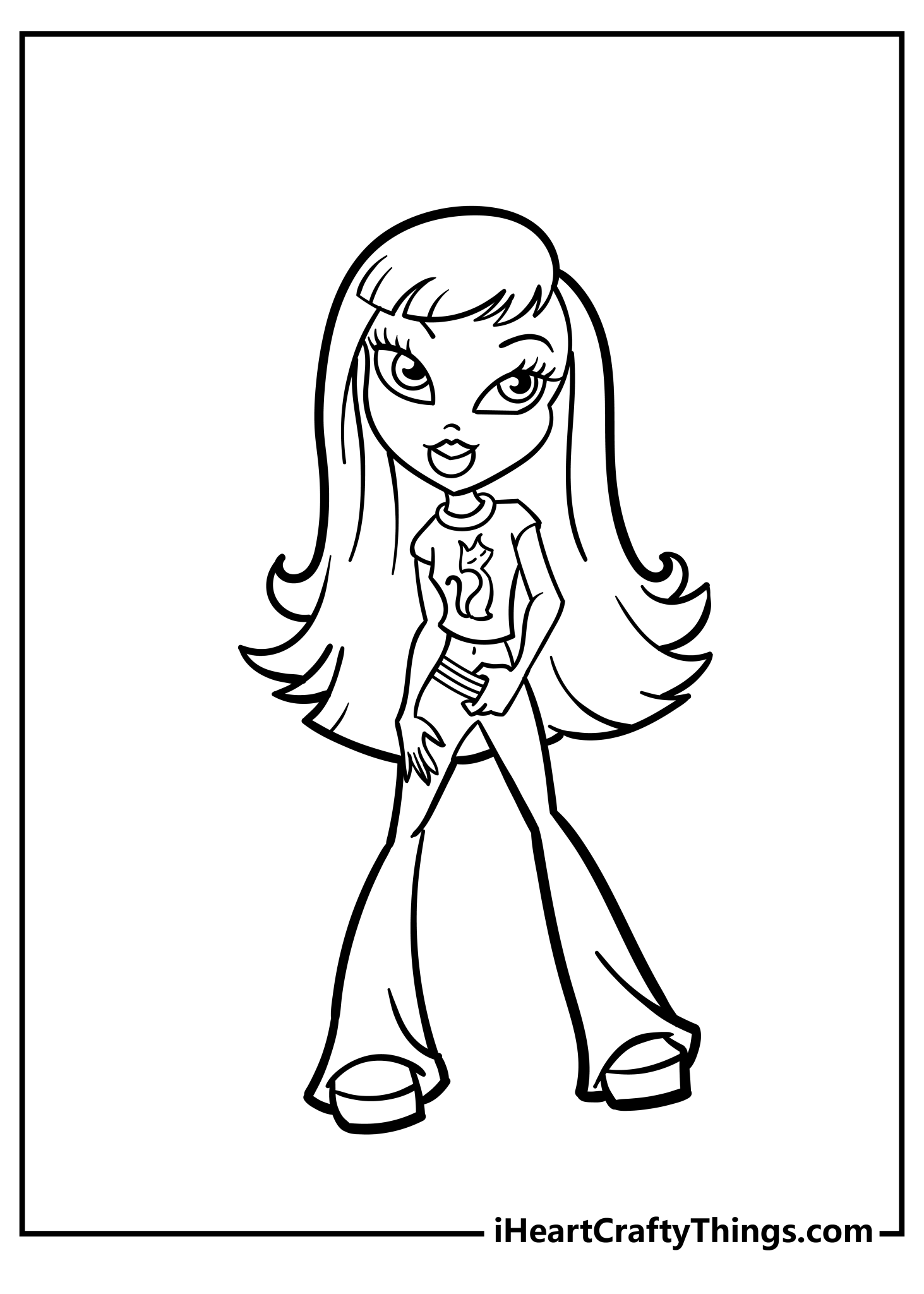 20 Bratz Coloring Pages (100% Free Printables)