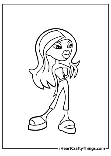 Bratz Coloring Pages (100% Free Printables)