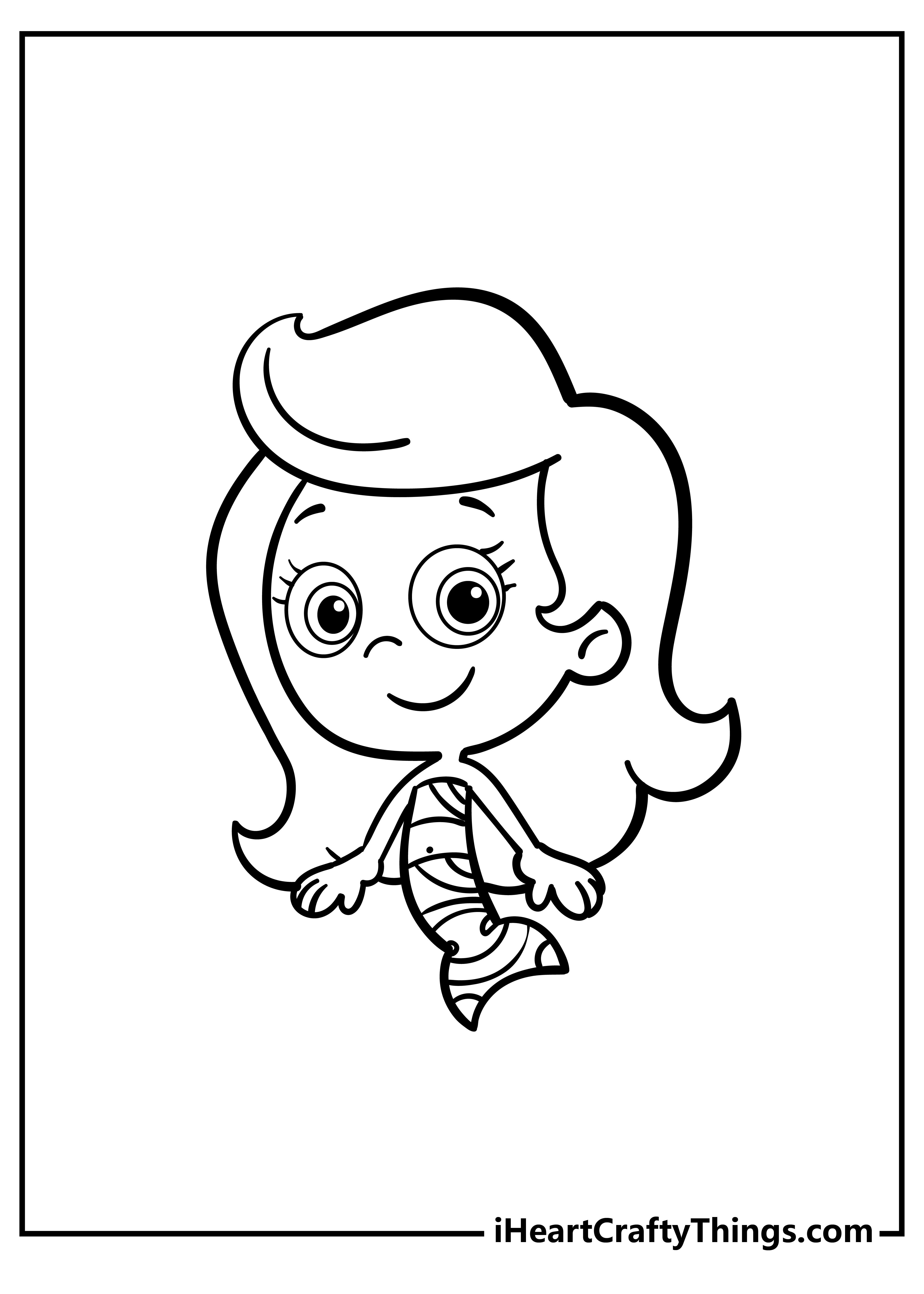 Bubble Guppies Easy Coloring Pages