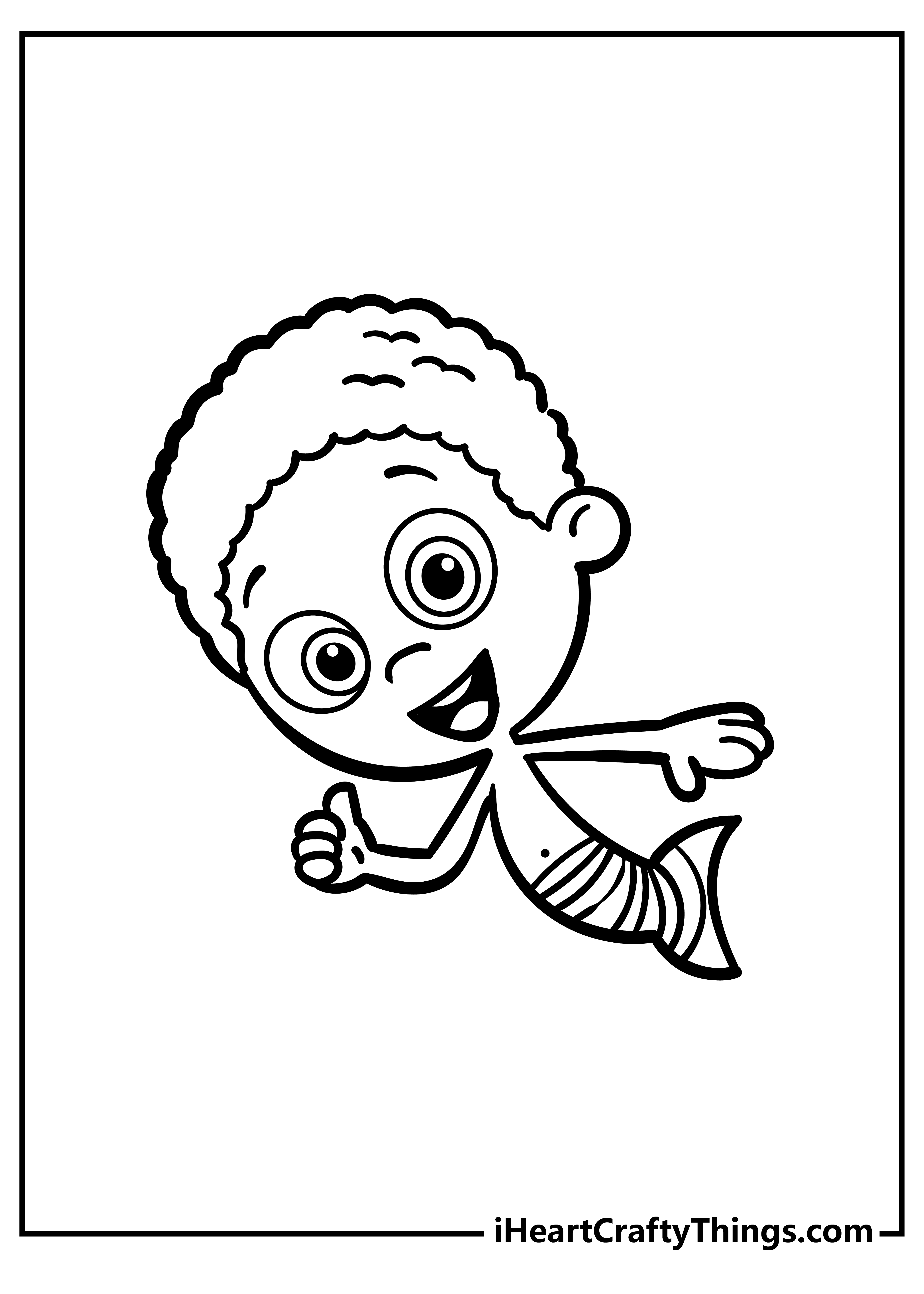 Bubble Guppies Coloring Pages free pdf download