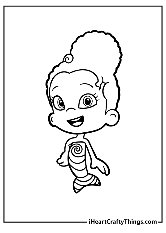 20 Bubble Guppies Coloring Pages (100% Free Printables)