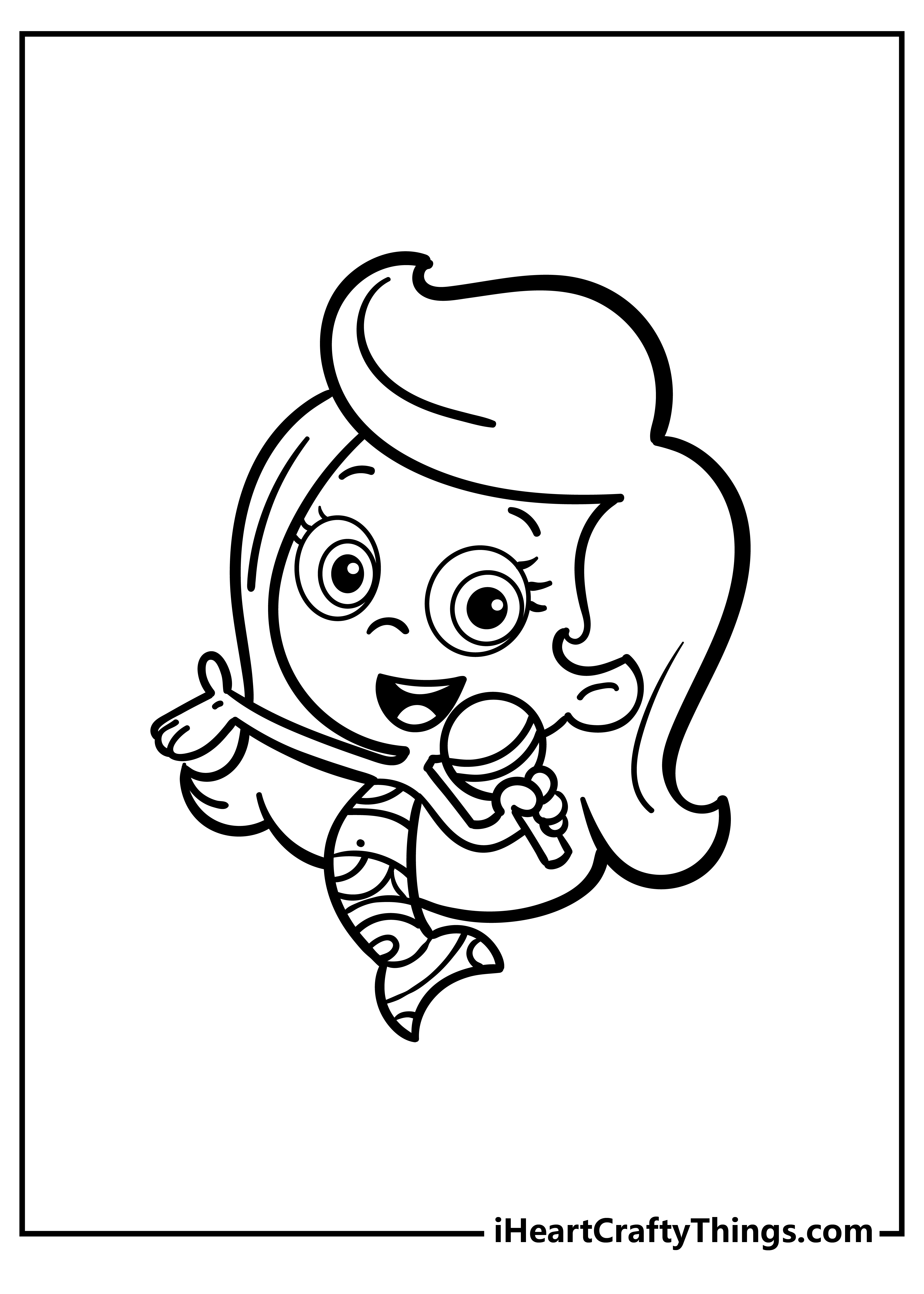 Bubble Guppies Coloring Book for adults free download