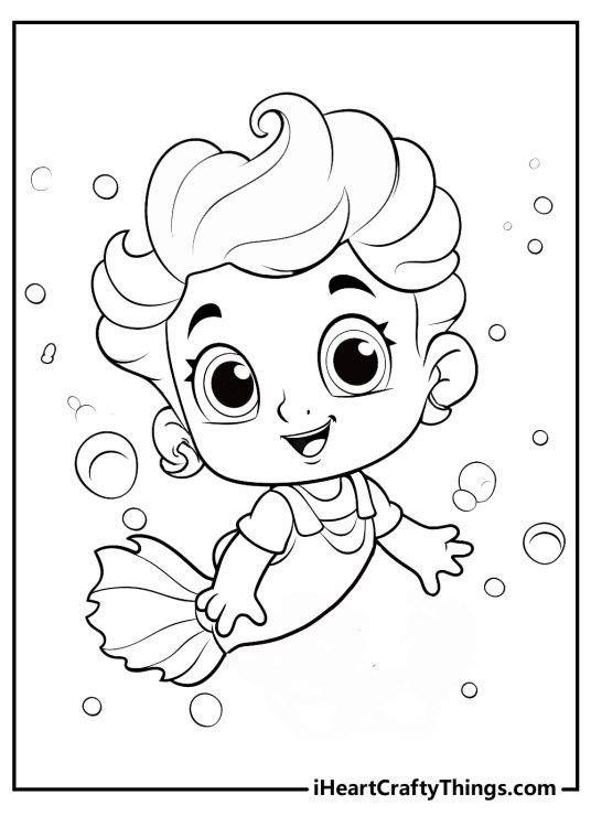 Bubble Guppies coloring pages