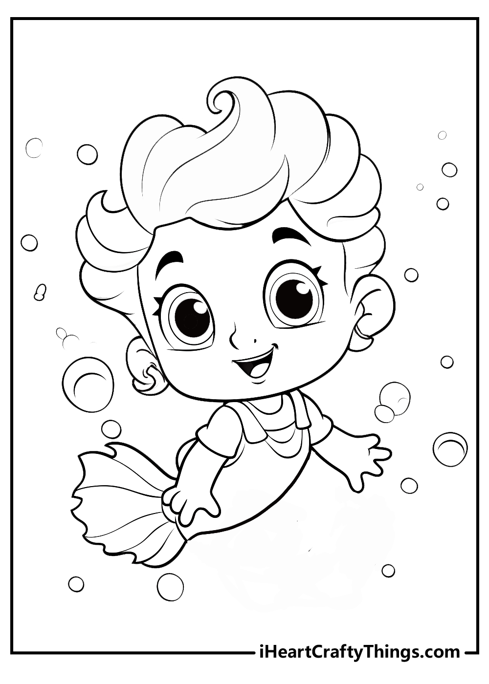 original bubble guppies coloring pages for kids