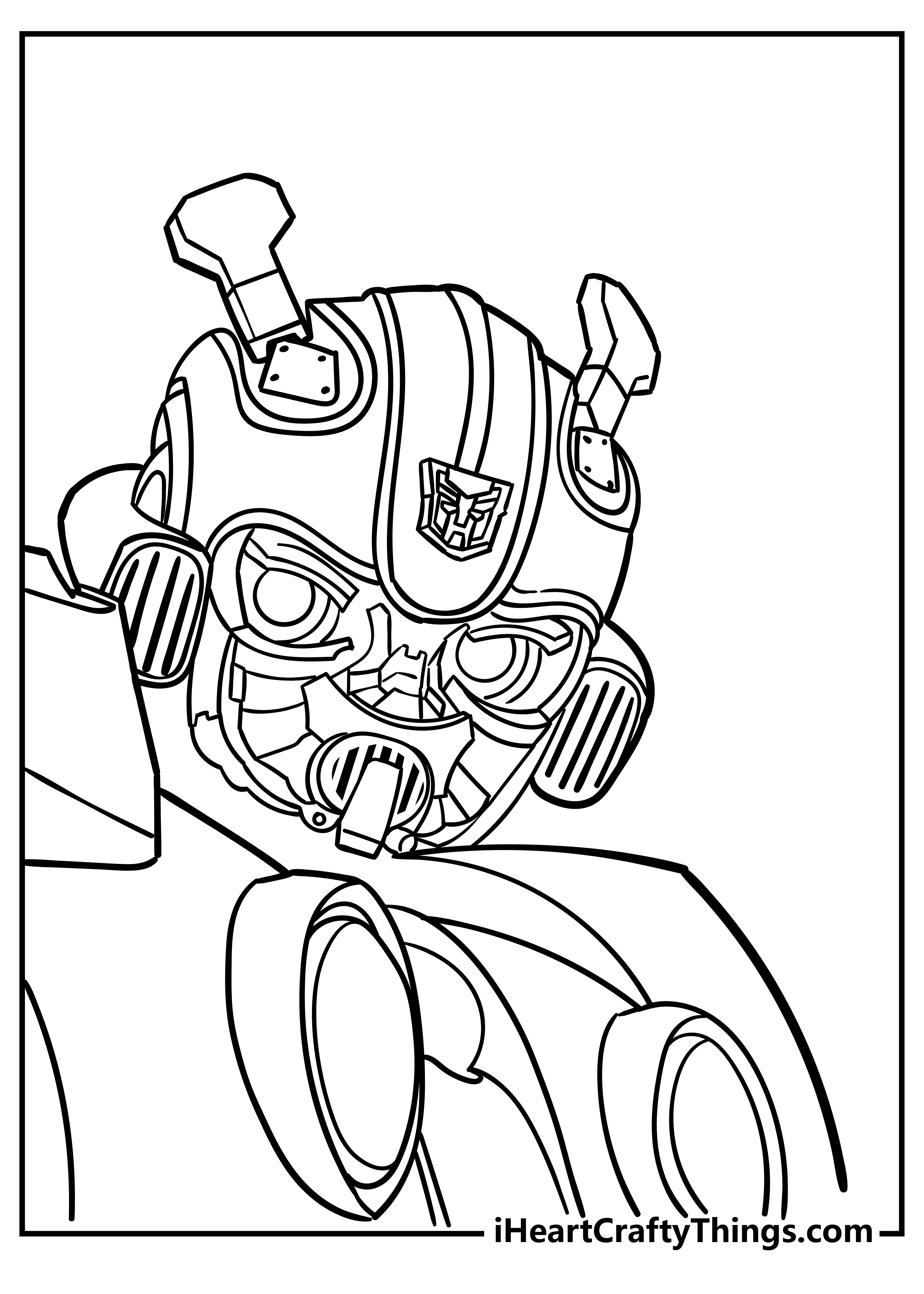 Bumblebee Coloring Pages for kids free download