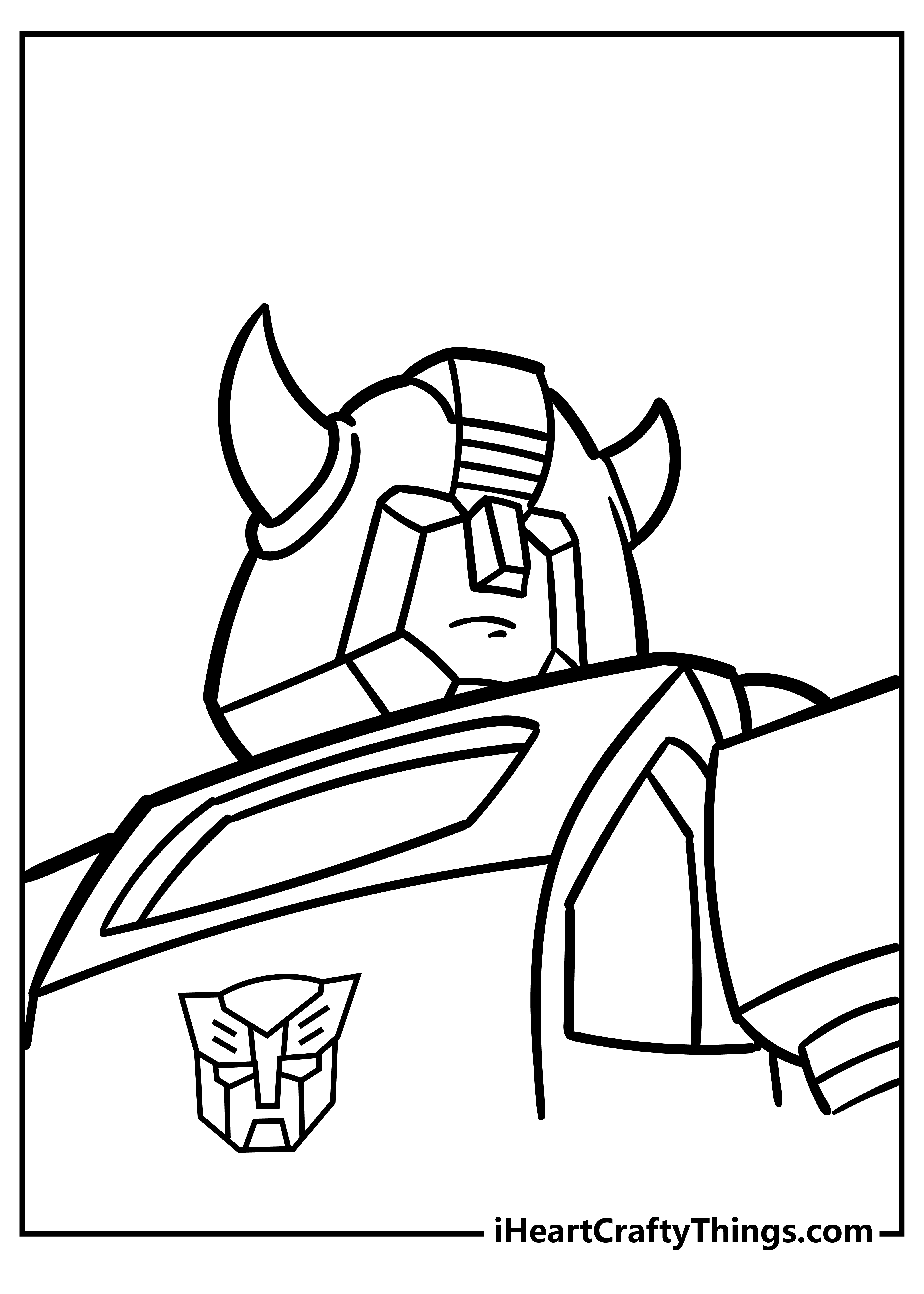 Bumblebee Autobot Coloring Pages