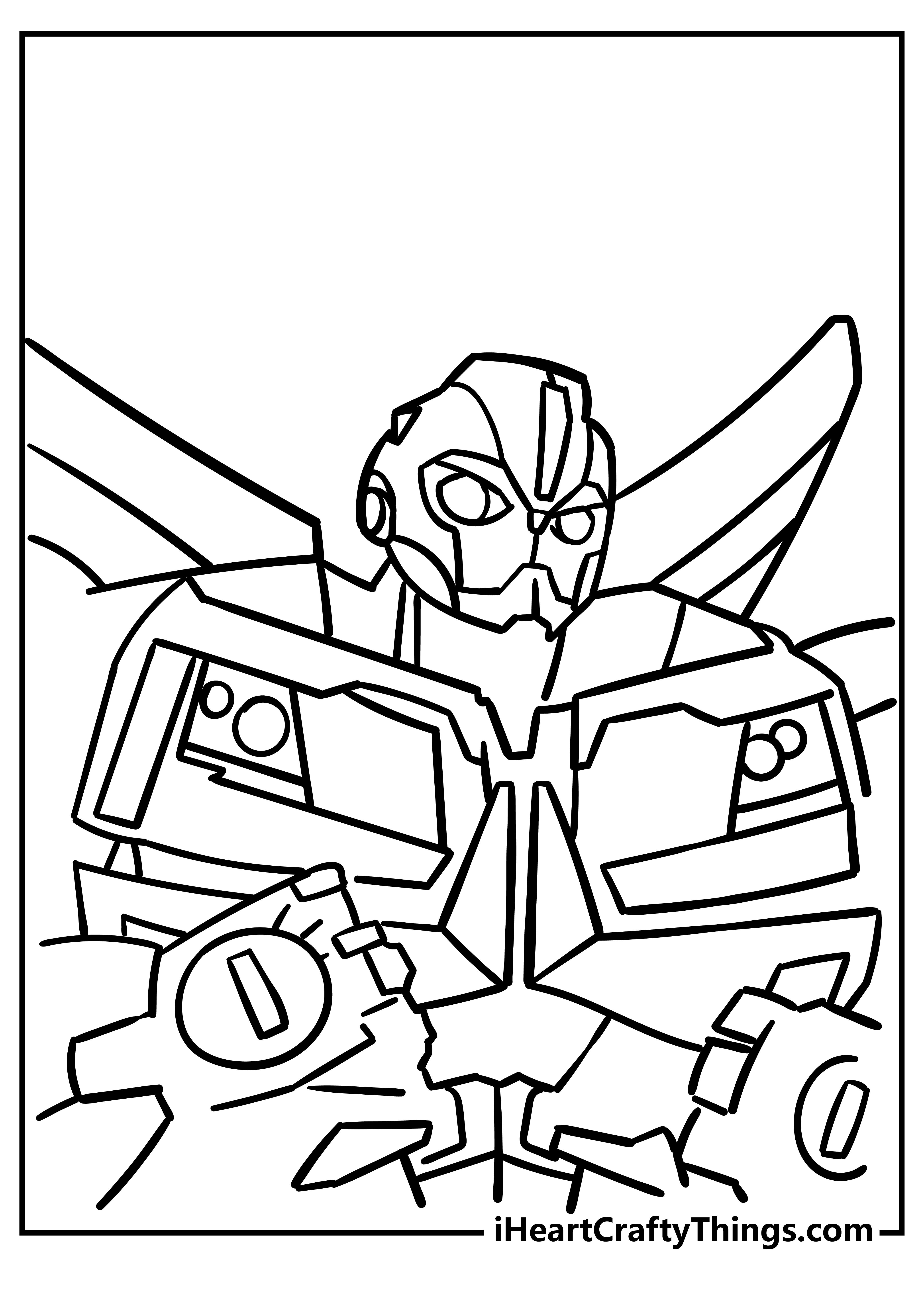 transformer car coloring pages