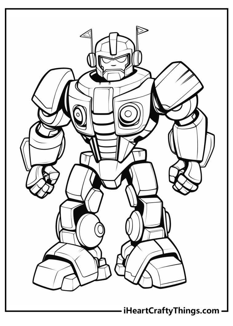 Bumblebee Coloring Pages (100% Free Printables)