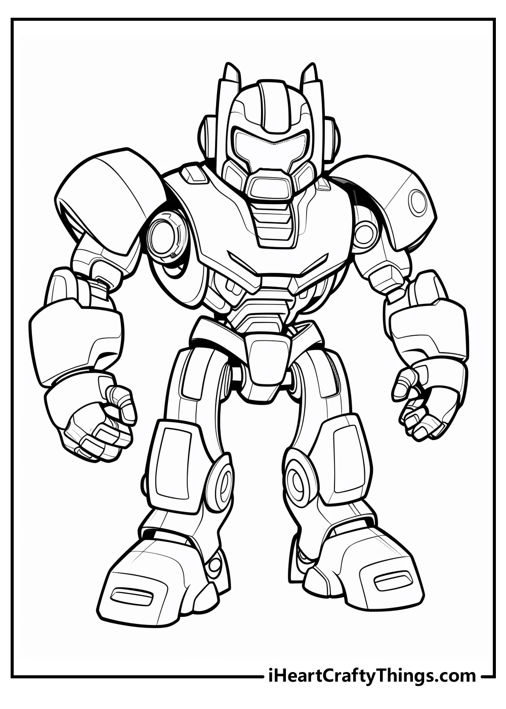 original Bumblebee coloring printable for kids