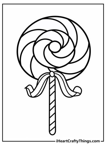 30 Candy Cane Coloring Pages (100% Free Printables)