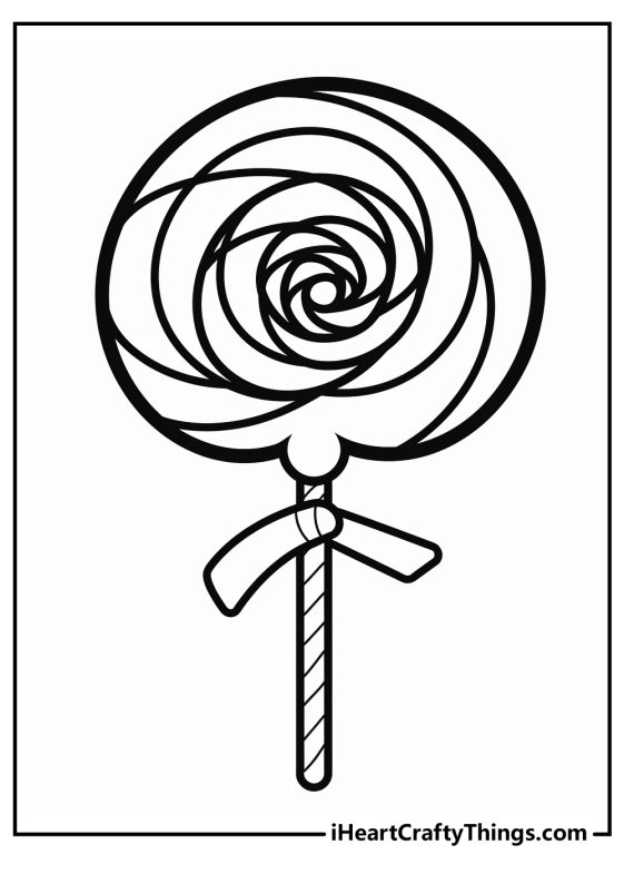 30 Candy Cane Coloring Pages (100% Free Printables)