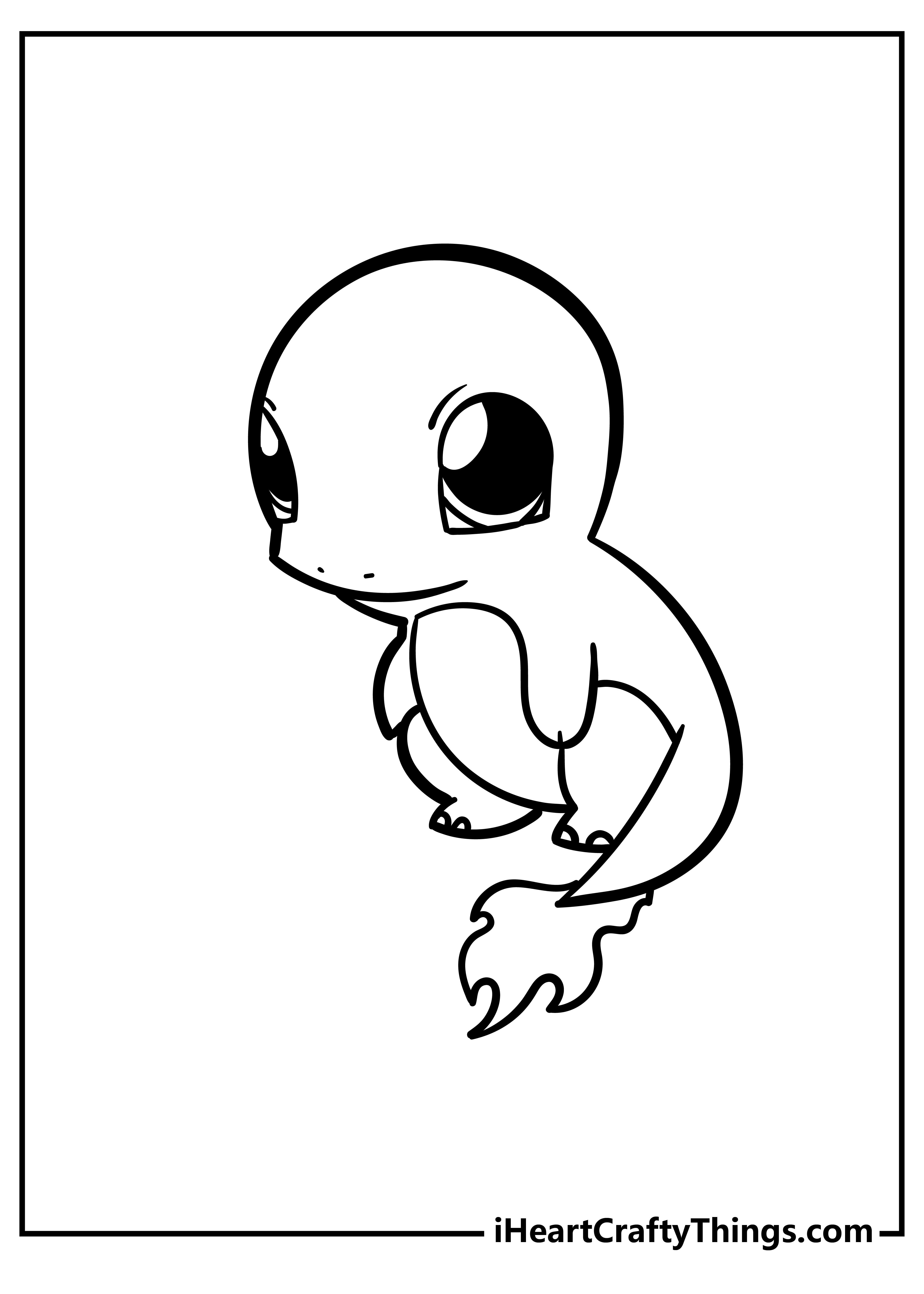 Printable Charmander Coloring Pages (Updated 2024)