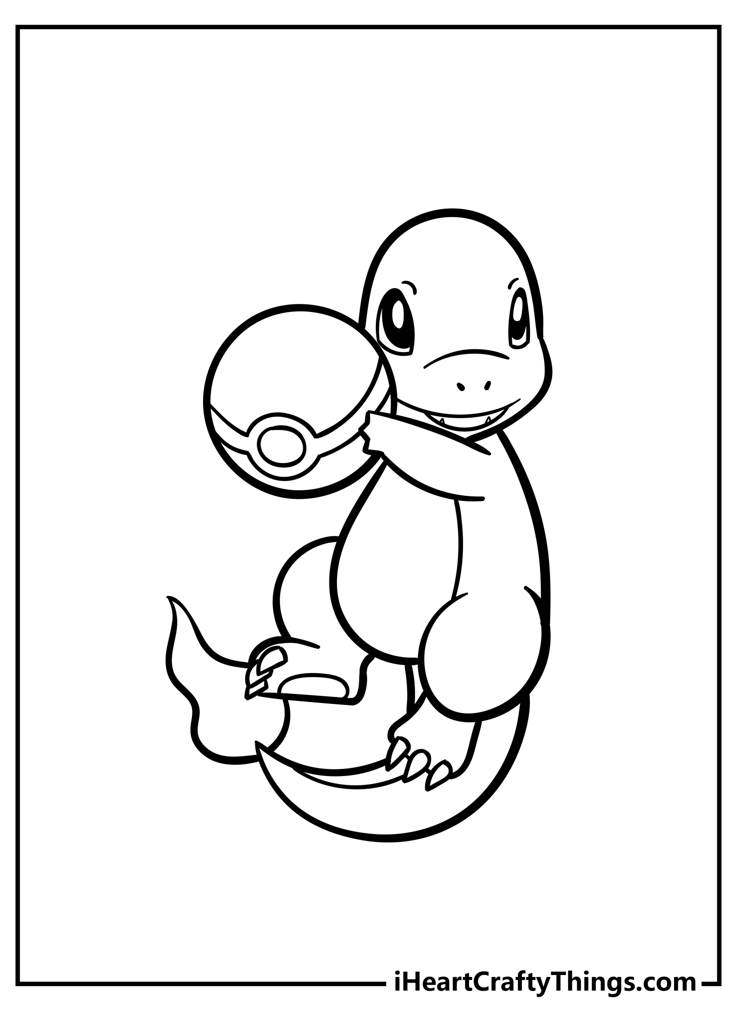 Charmander Coloring Pages (100% Free Printables)