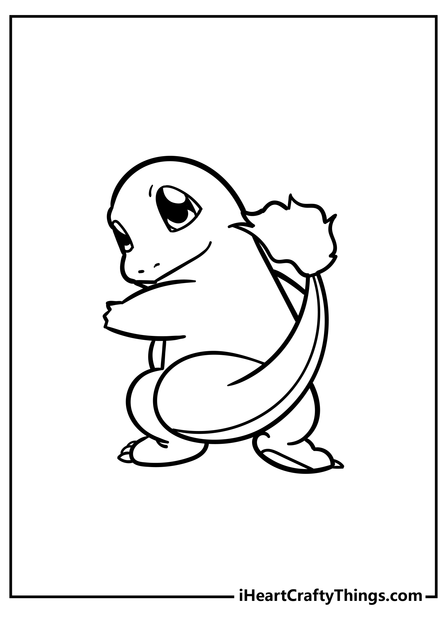 Printable Charmander Coloring Pages (Updated 2023)