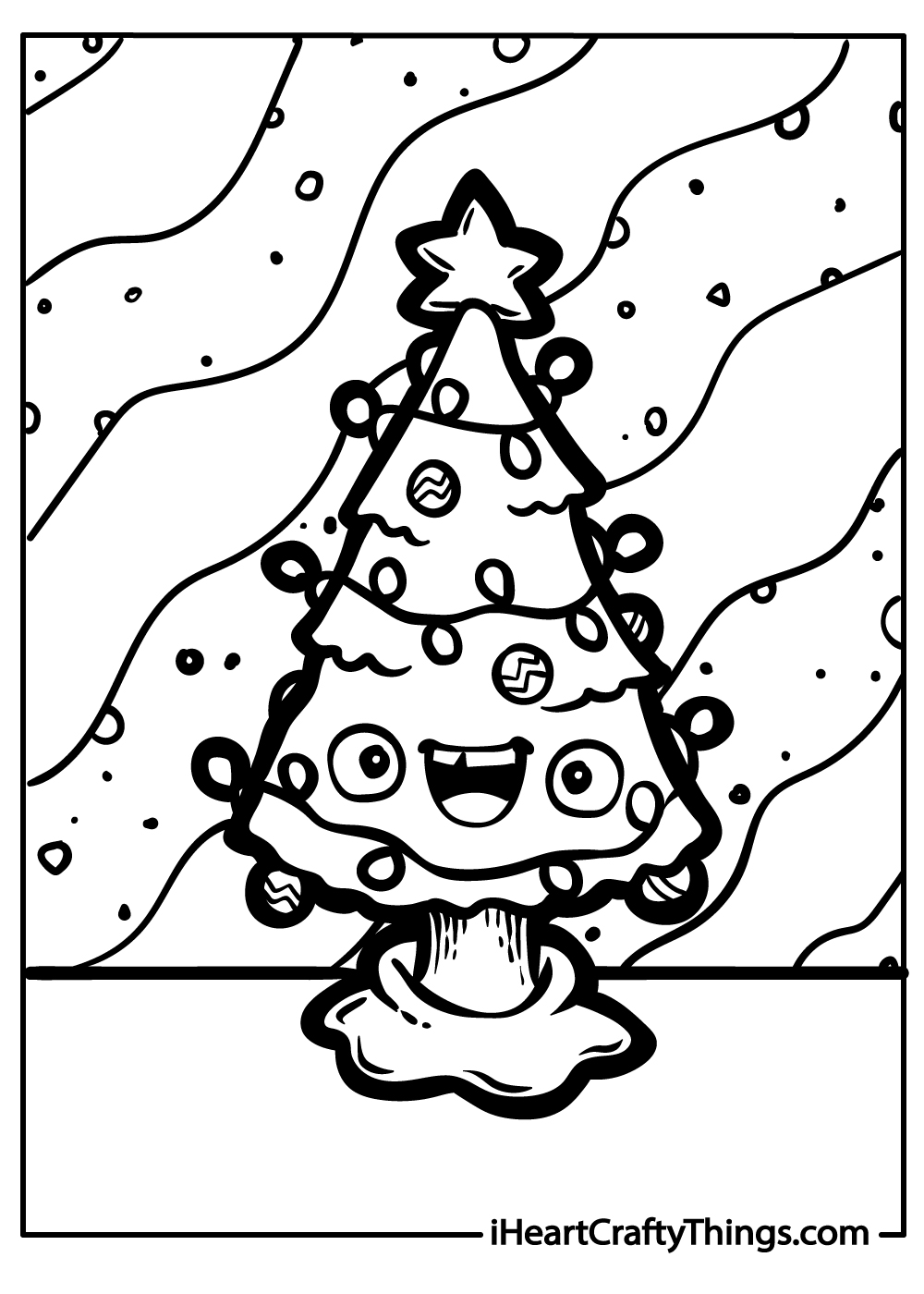 Christmas coloring pages free download