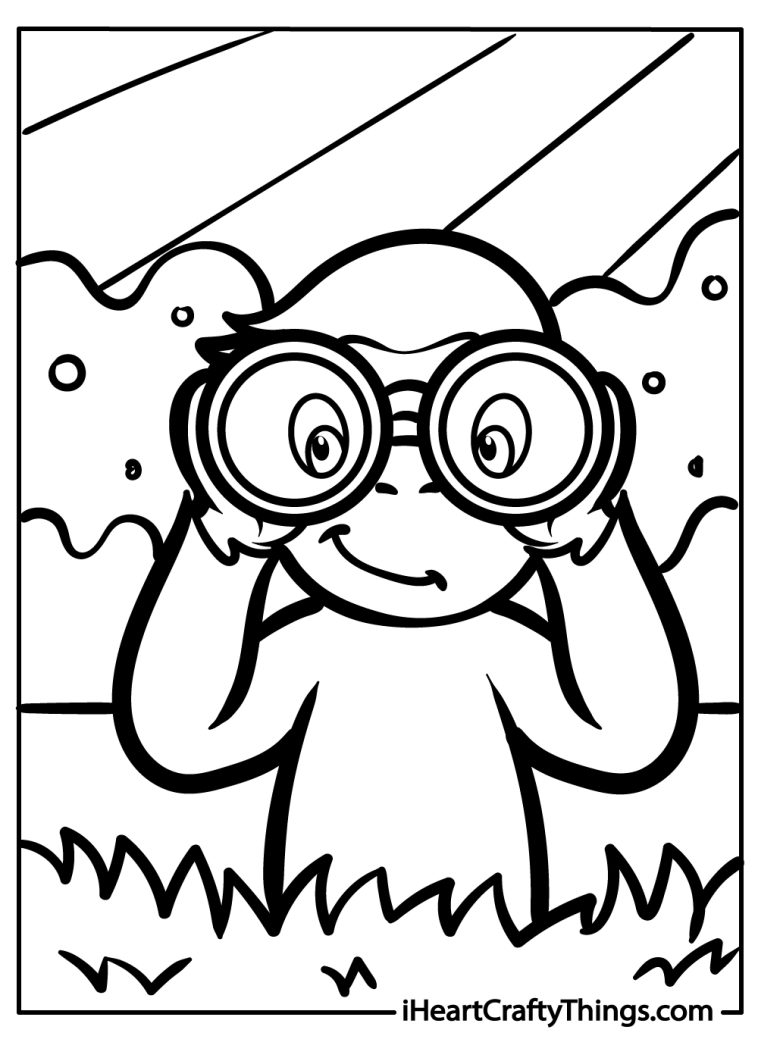 15 Curious George Coloring Pages (100% Free Printables)