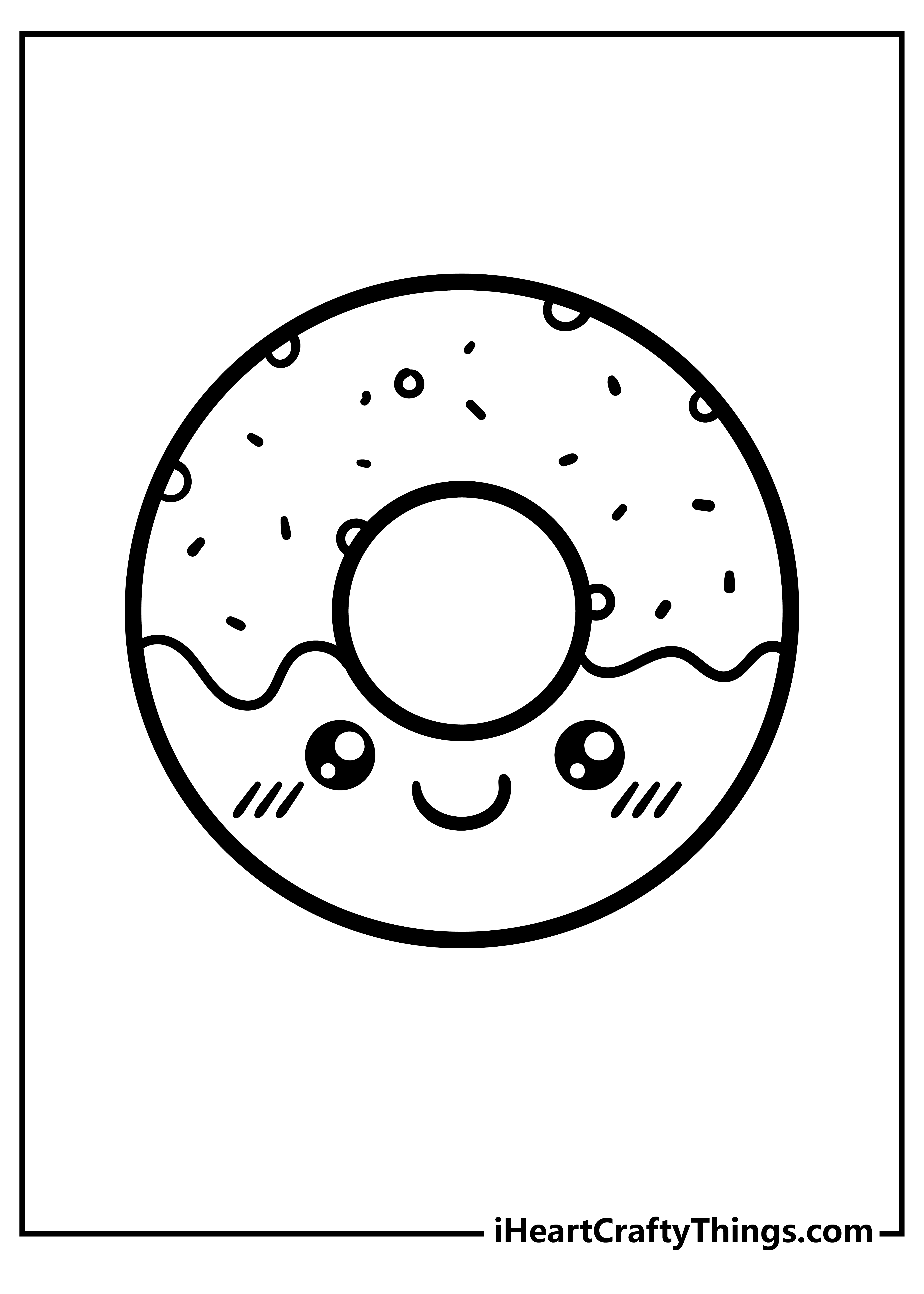 Cute Food Coloring Book for adults free download