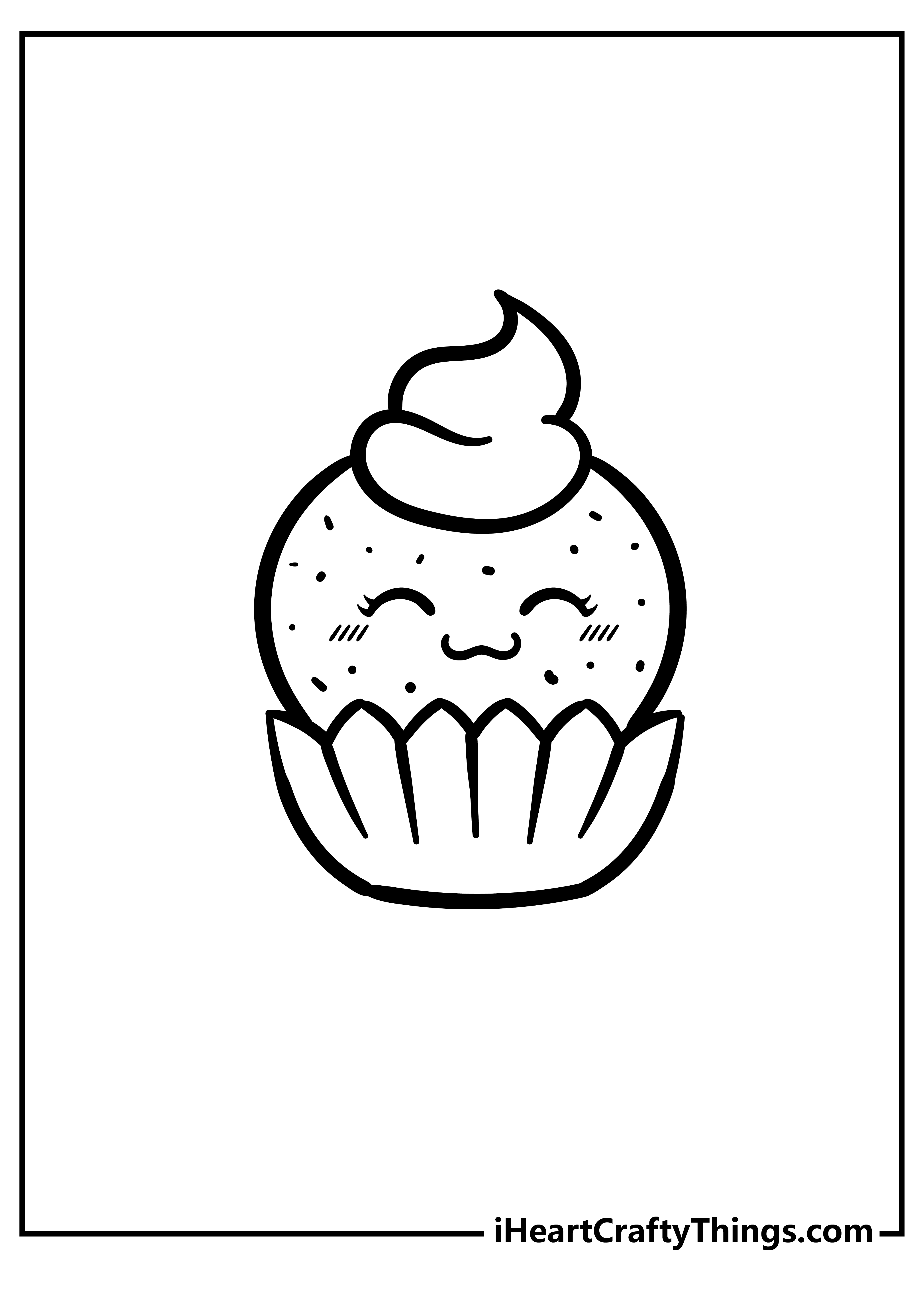 baked treats coloring pages