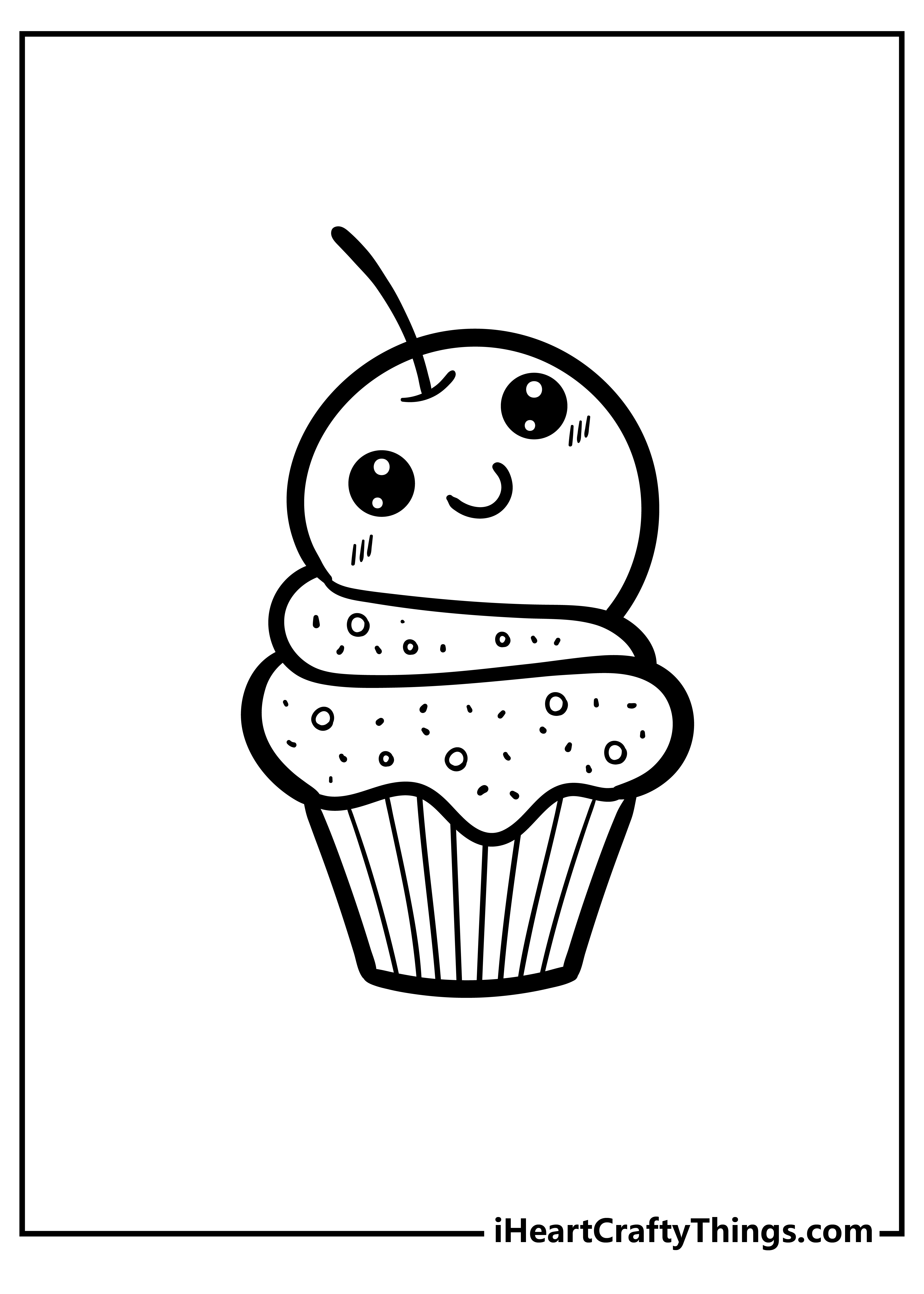 Cute Food Coloring Pages free pdf download