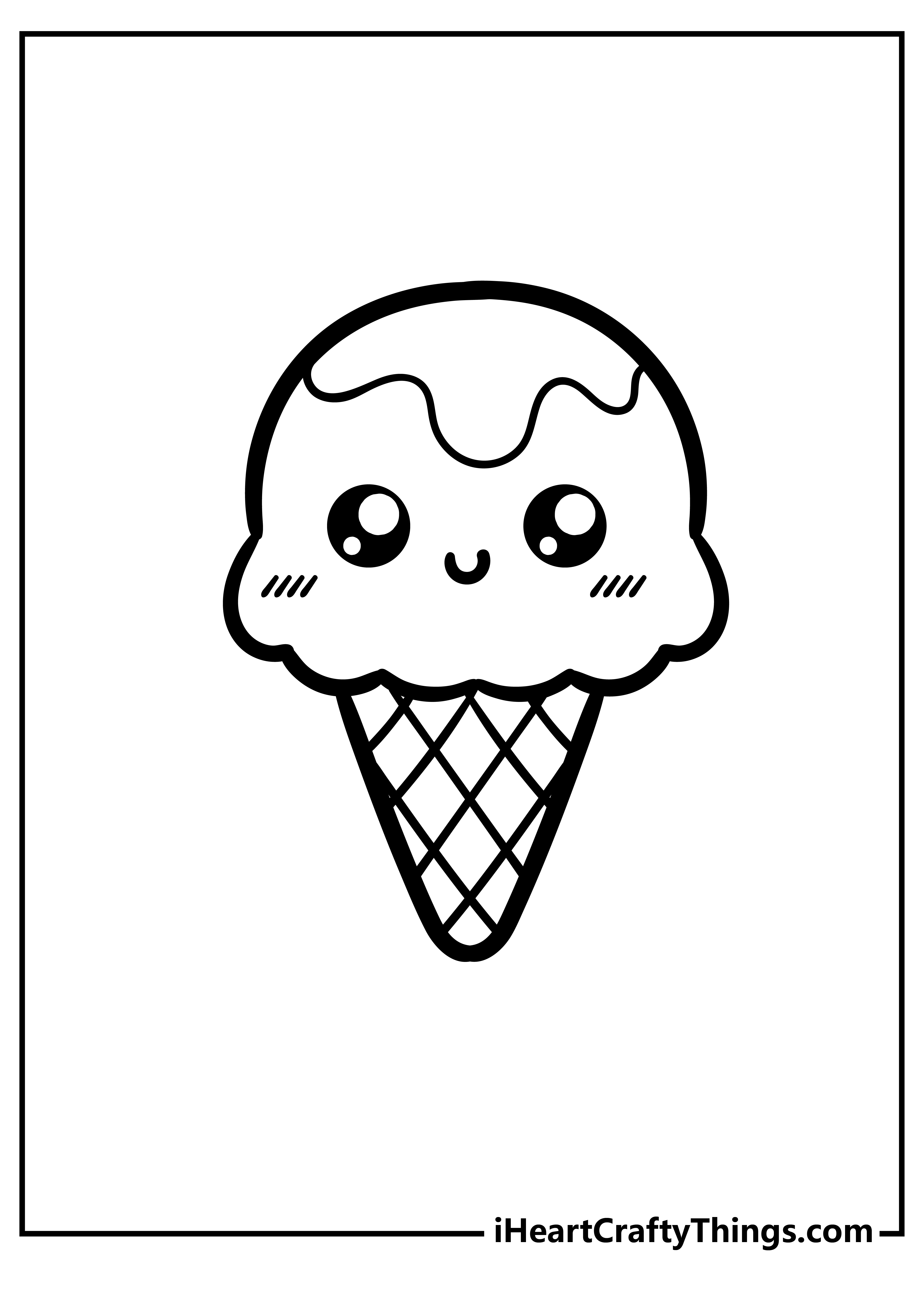 coloring pages of cute things