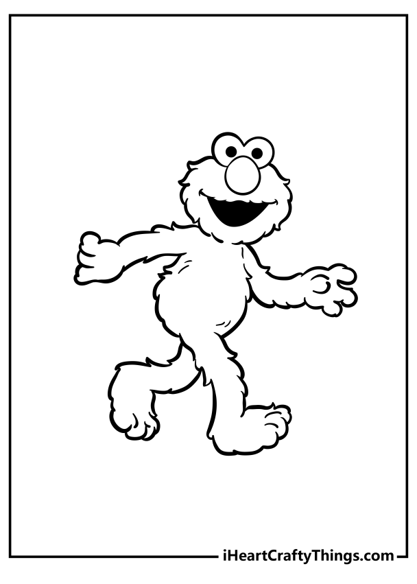 30 Elmo Coloring Pages (100% Free Printables)