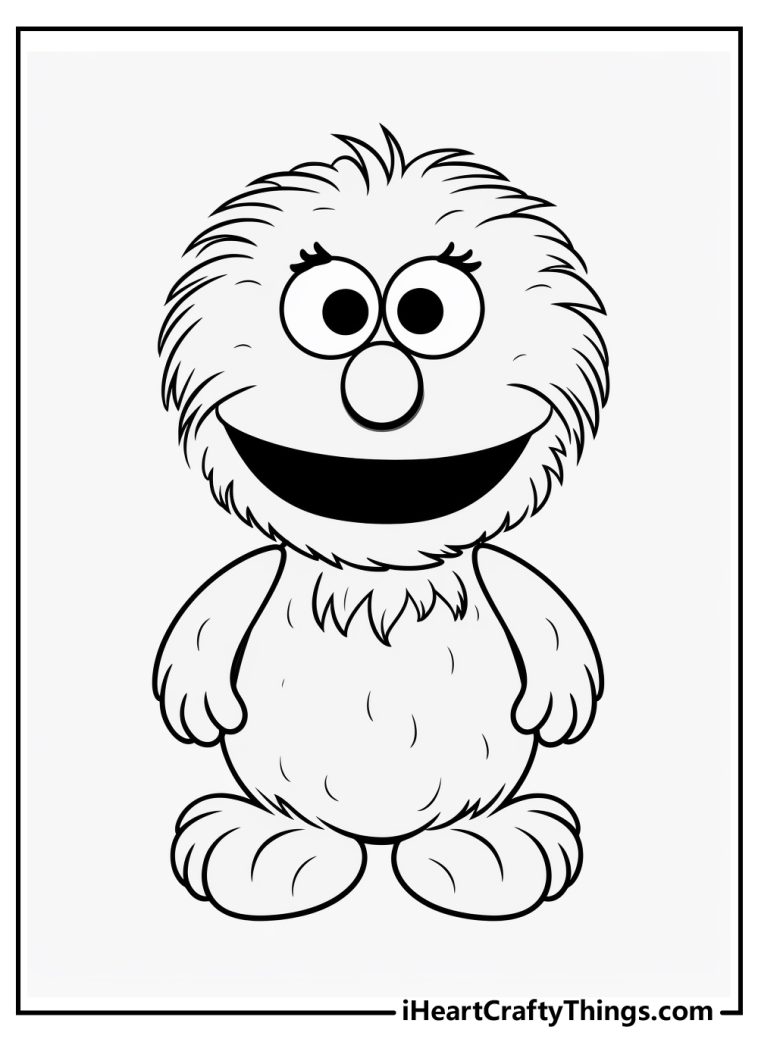 30 Elmo Coloring Pages (100% Free Printables)