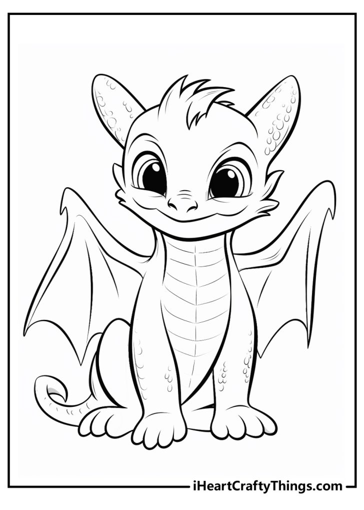 30 How To Train Your Dragon Coloring Pages (updated 2024)