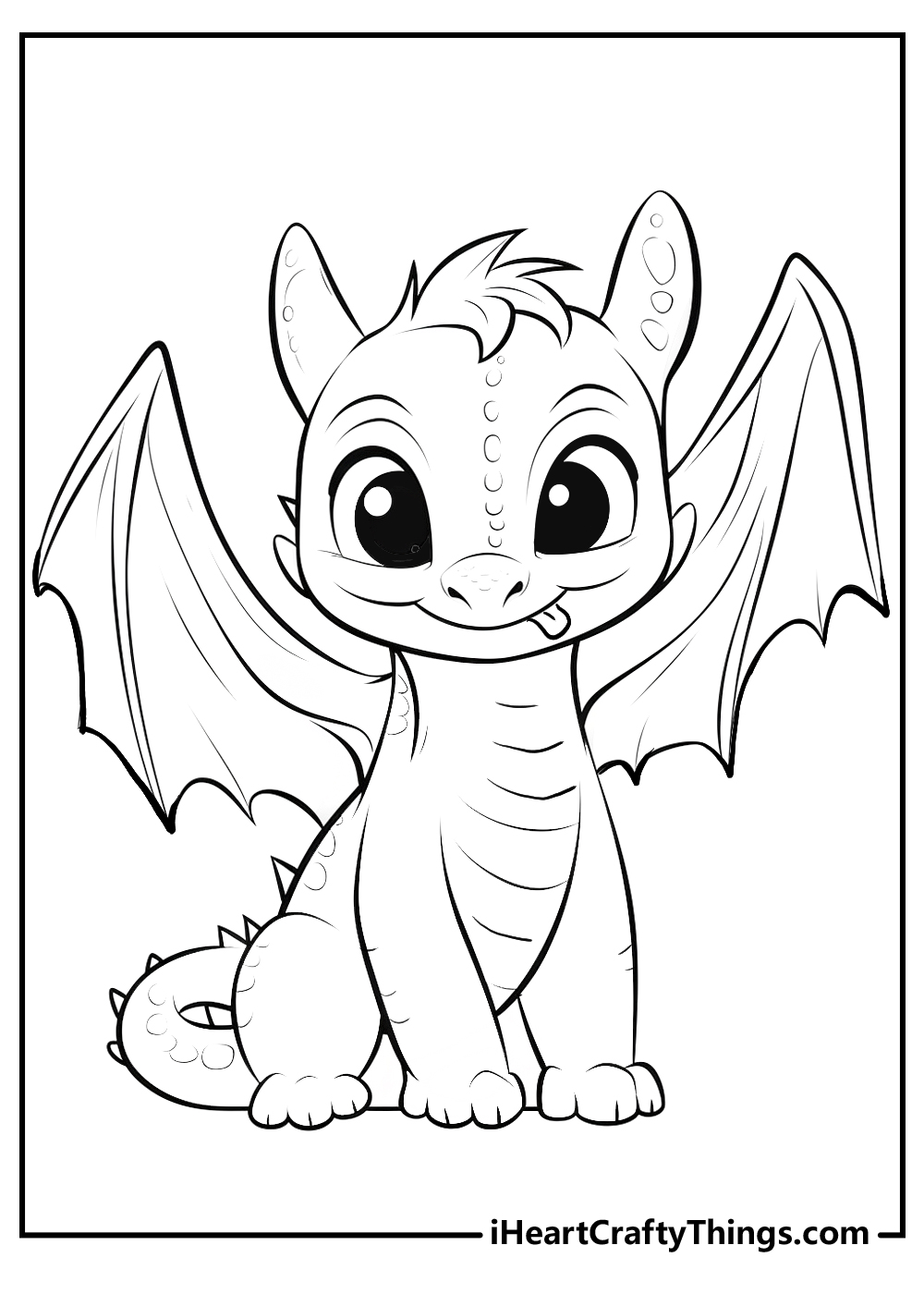 black-and-white how to train your dragon coloring pages
