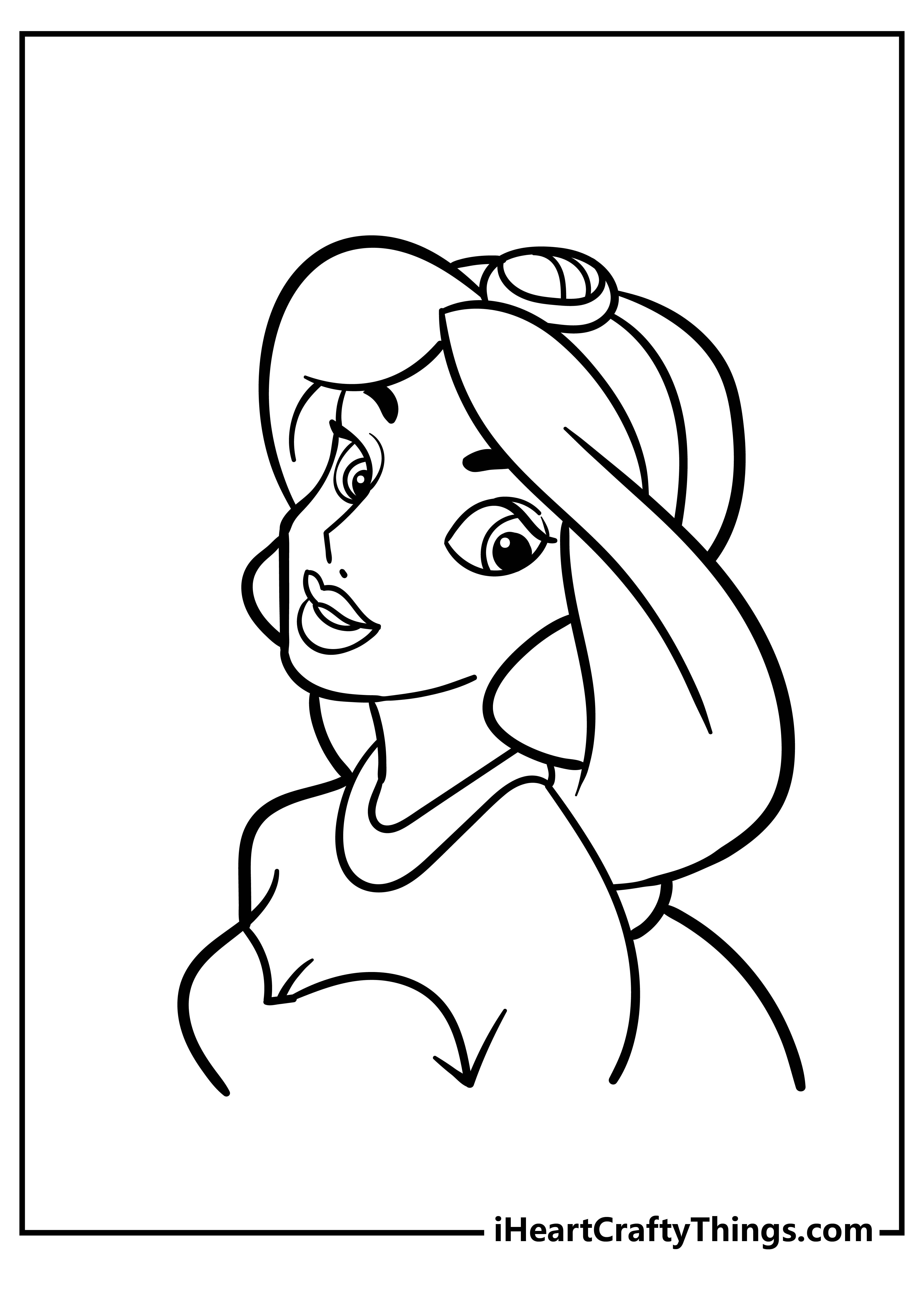 Disney Princess Jasmine Crayola Com Disney Princess Jasmine Coloring 