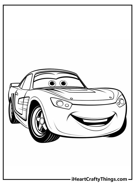 Lightning Mcqueen Coloring Pages (100% Free Printables)