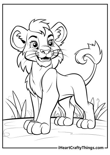 Lion King Coloring Pages (100% Free Printables)