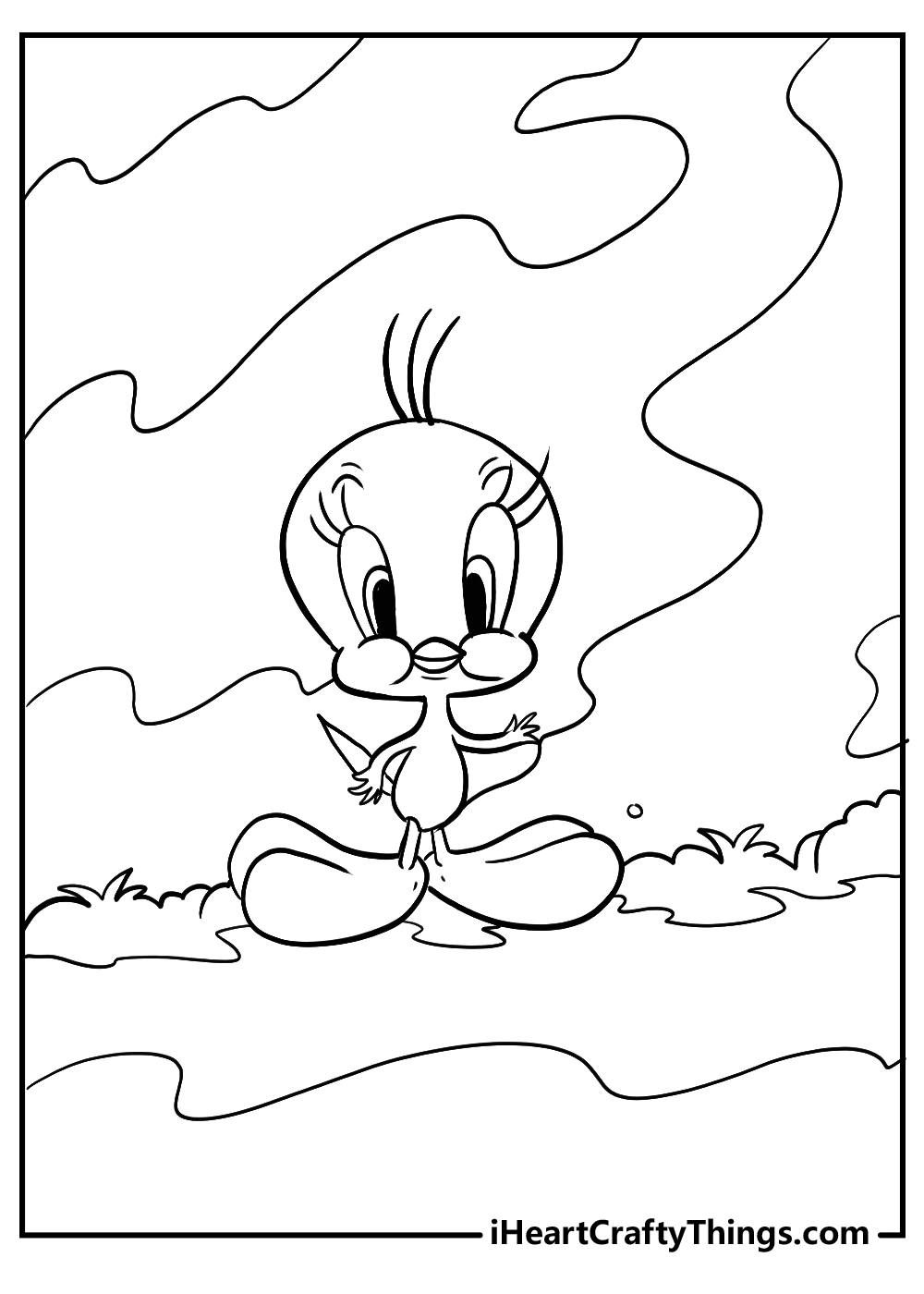 Tweety Bird coloring pages