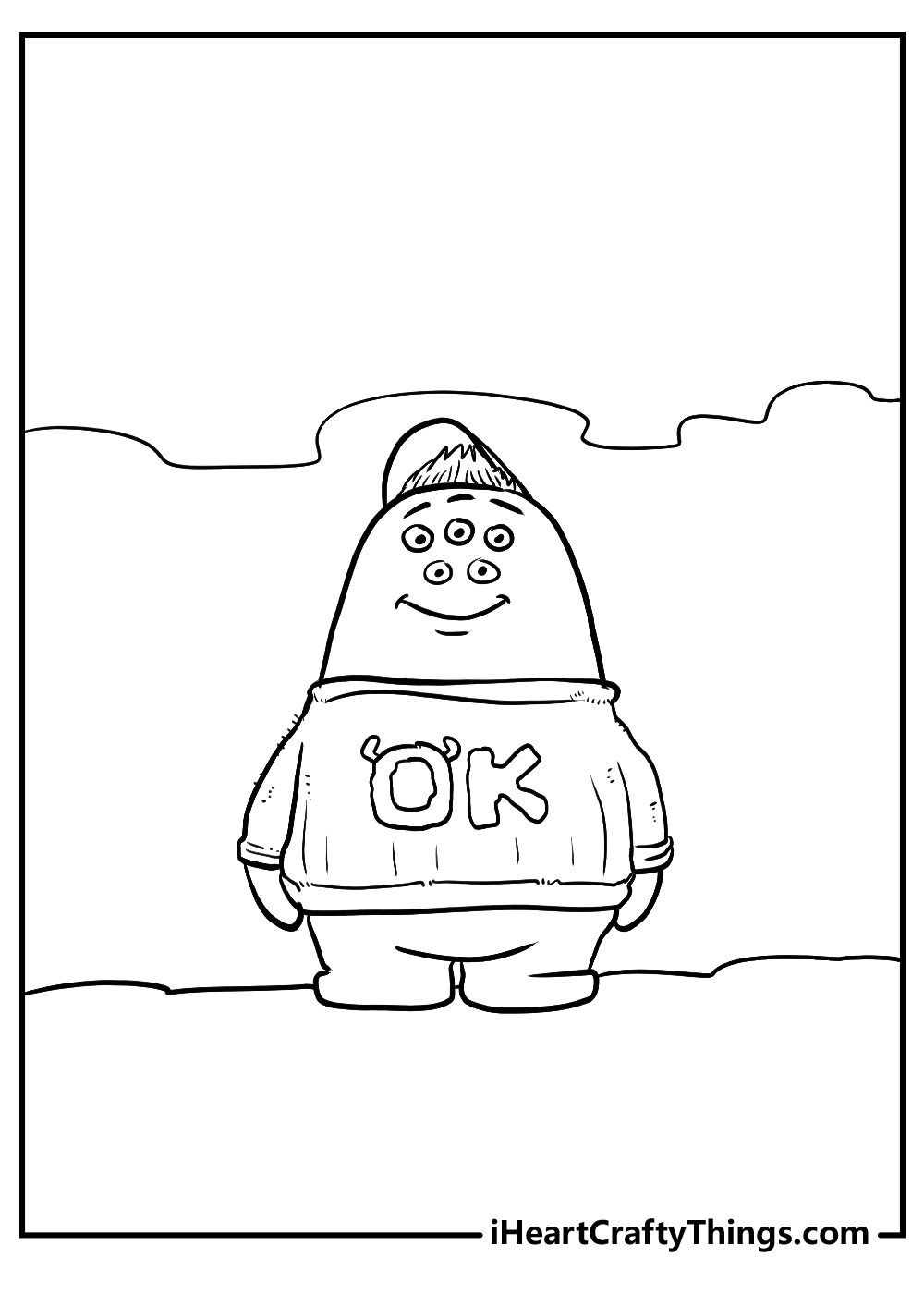 Monsters Inc Coloring Pages - Best Coloring Pages For Kids