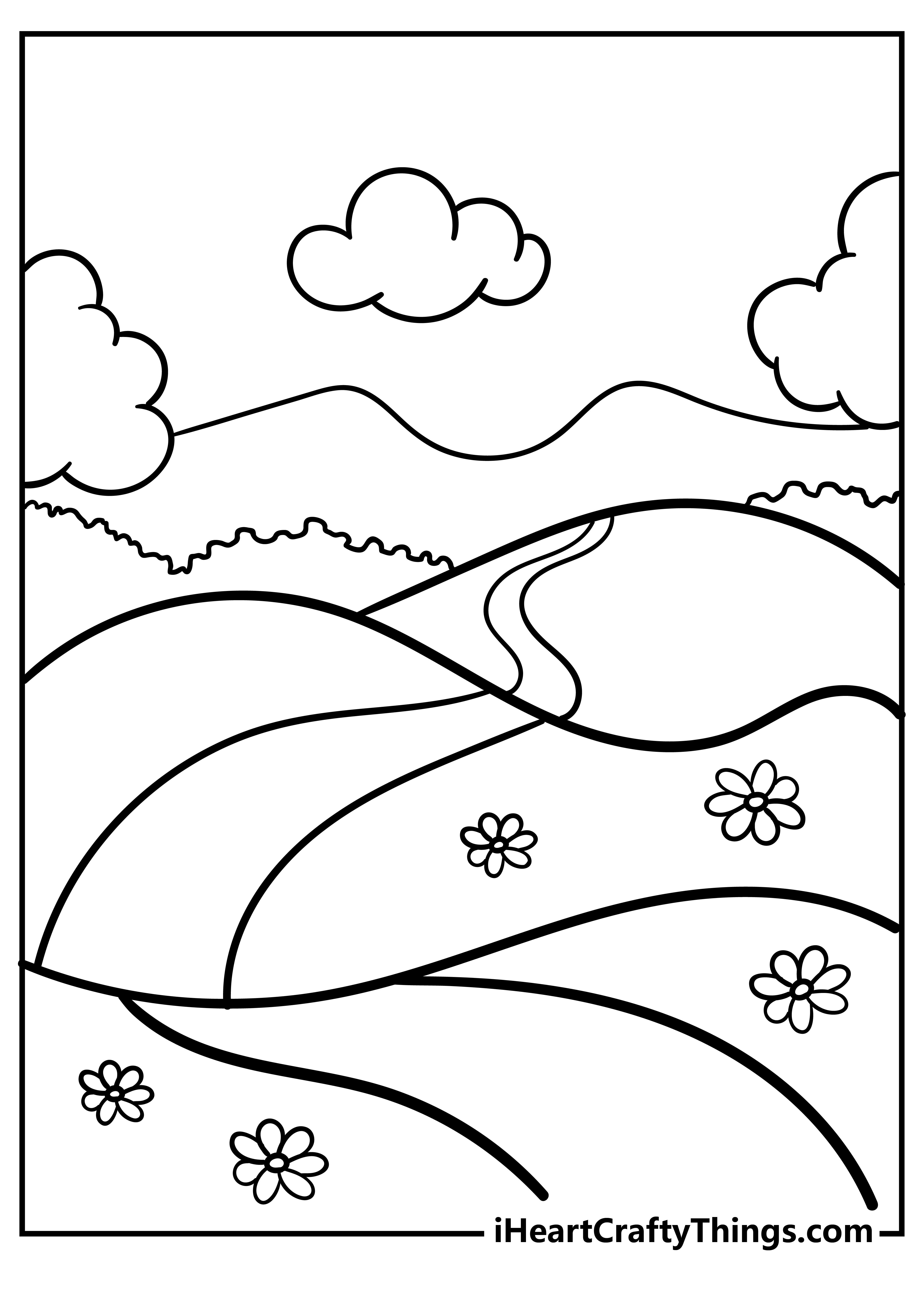 Coloring Pages Of Nature