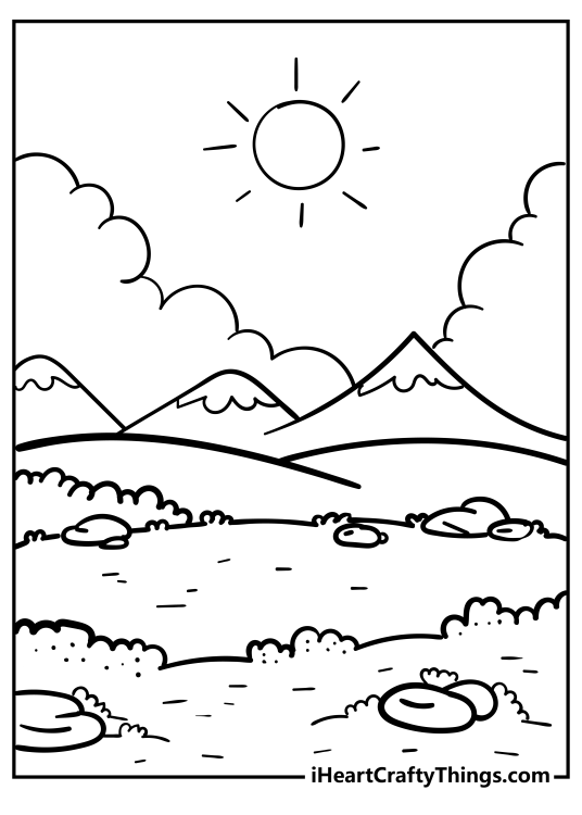 Printable Nature Coloring Pages (Updated 2023)