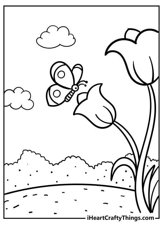 Printable Nature Coloring Pages (Updated 2023)