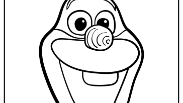 Olaf Coloring Pages free printable