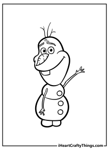 Olaf Coloring Pages (100% Free Printables)