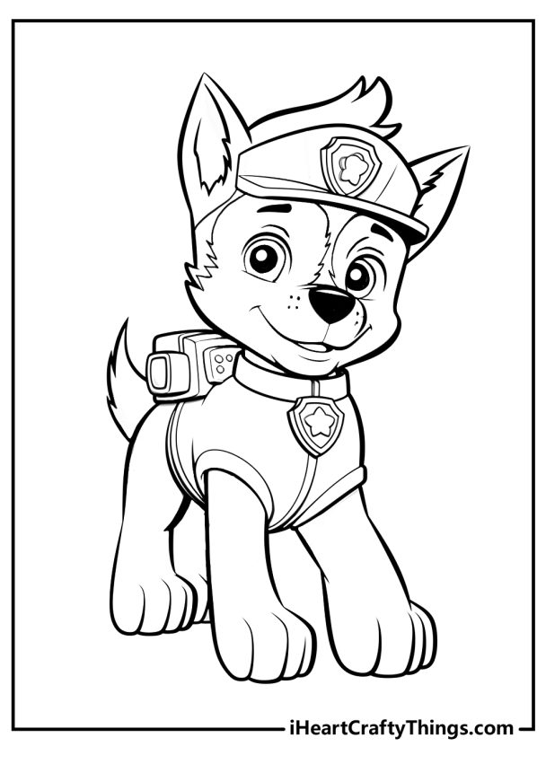 New Paw Patrol Coloring Pages 2024 (100% Free Printables)