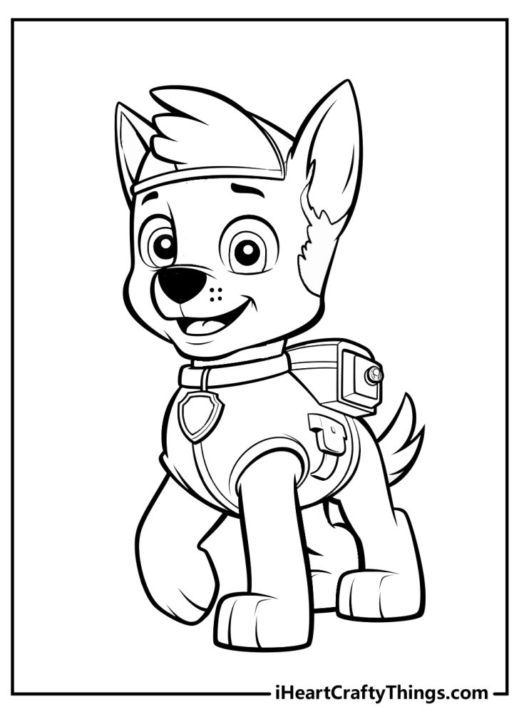 New Paw Patrol Coloring Pages 2024 (100% Free Printables)