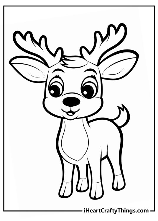 Rudolph Coloring Pages (100% Free Printables)