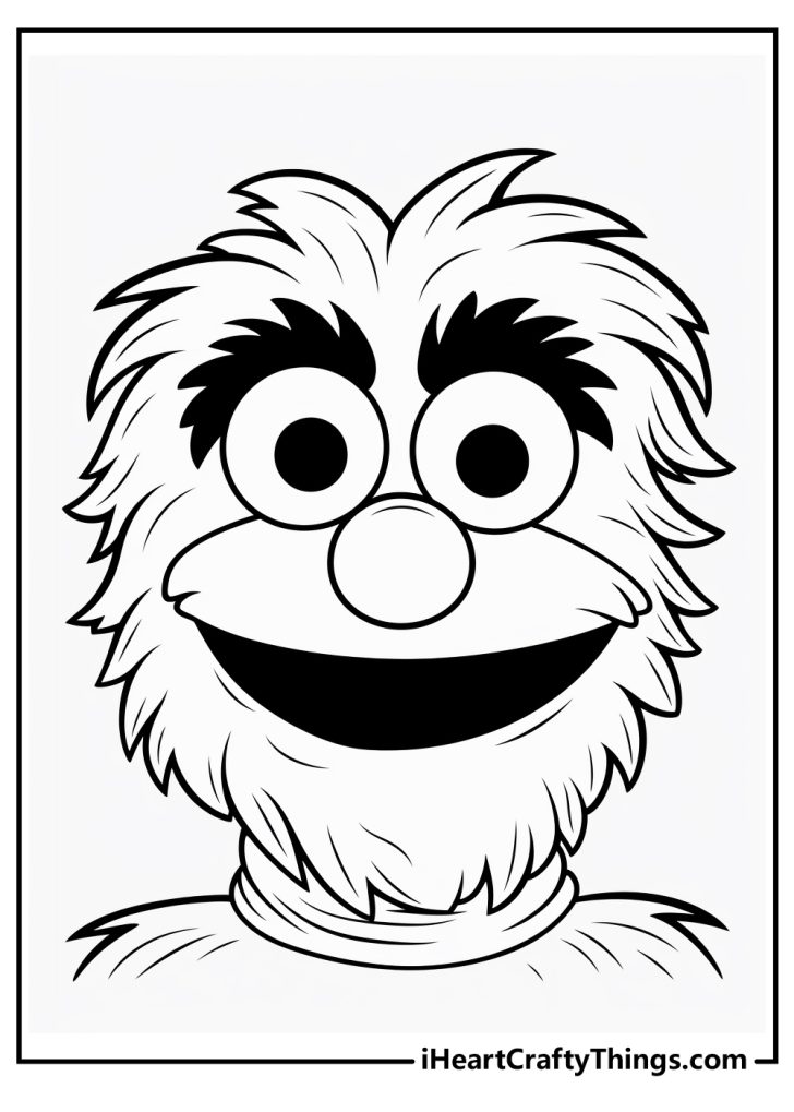 Sesame Street Coloring Pages (100% Free Printables)