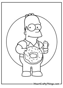 Simpsons Coloring Pages (100% Free Printables)