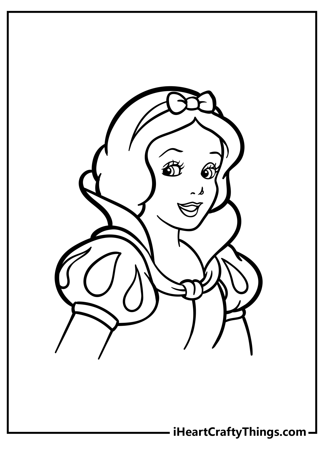 Snow White Coloring Pages (100% Free Printables)