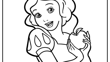 Snow White Coloring Pages