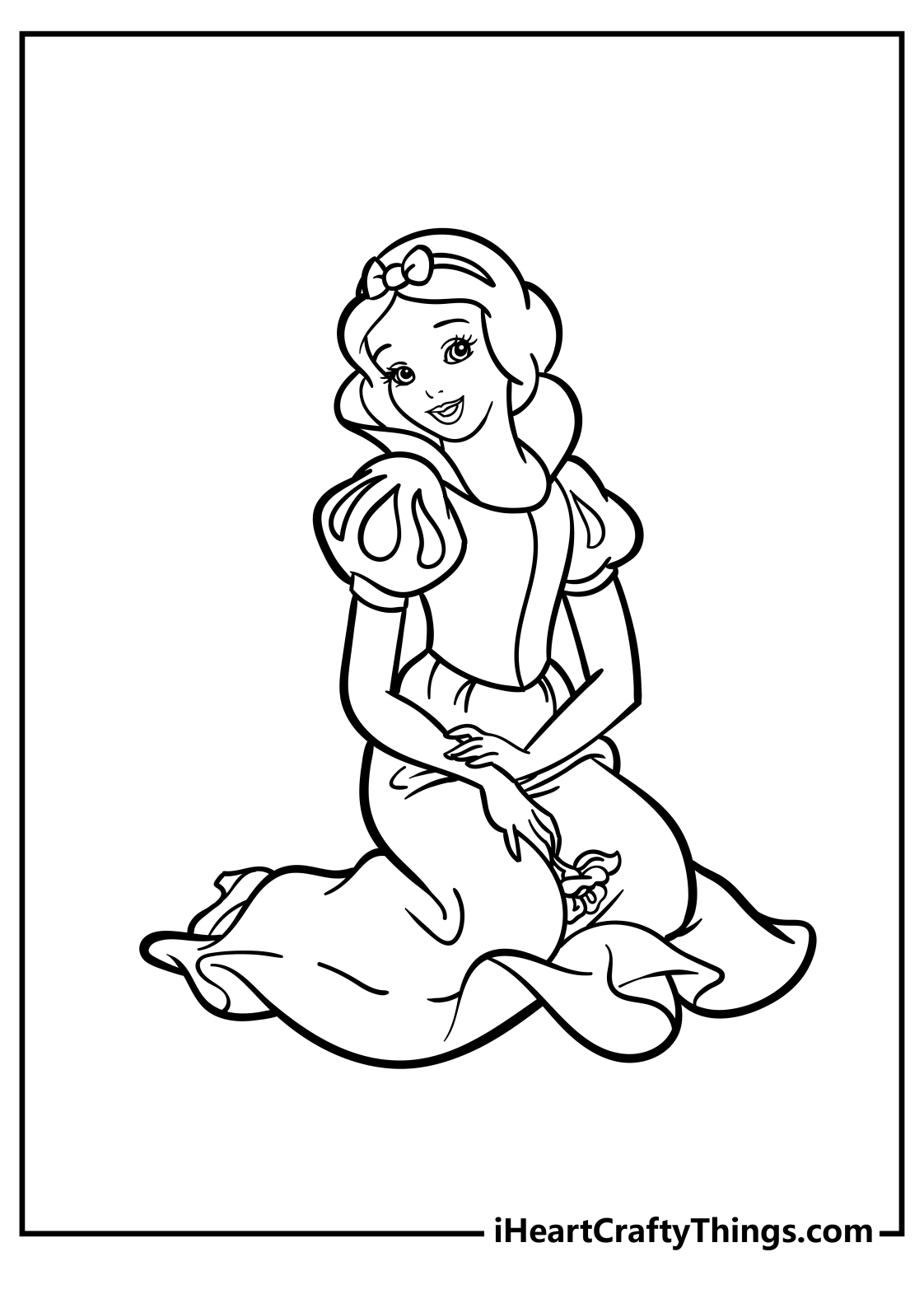 20 Snow White Coloring Pages (100% Free PDF Printables)